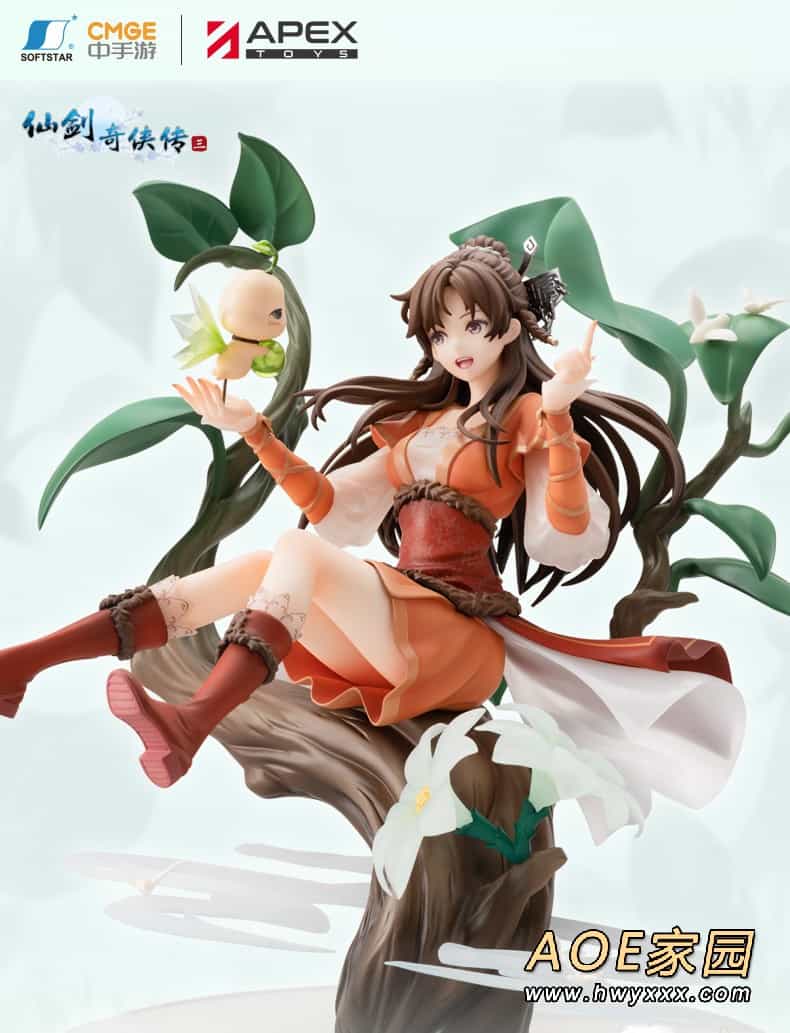 APEXTOYS《仙剑奇侠传三》唐雪见1/7手办上架 售价899元