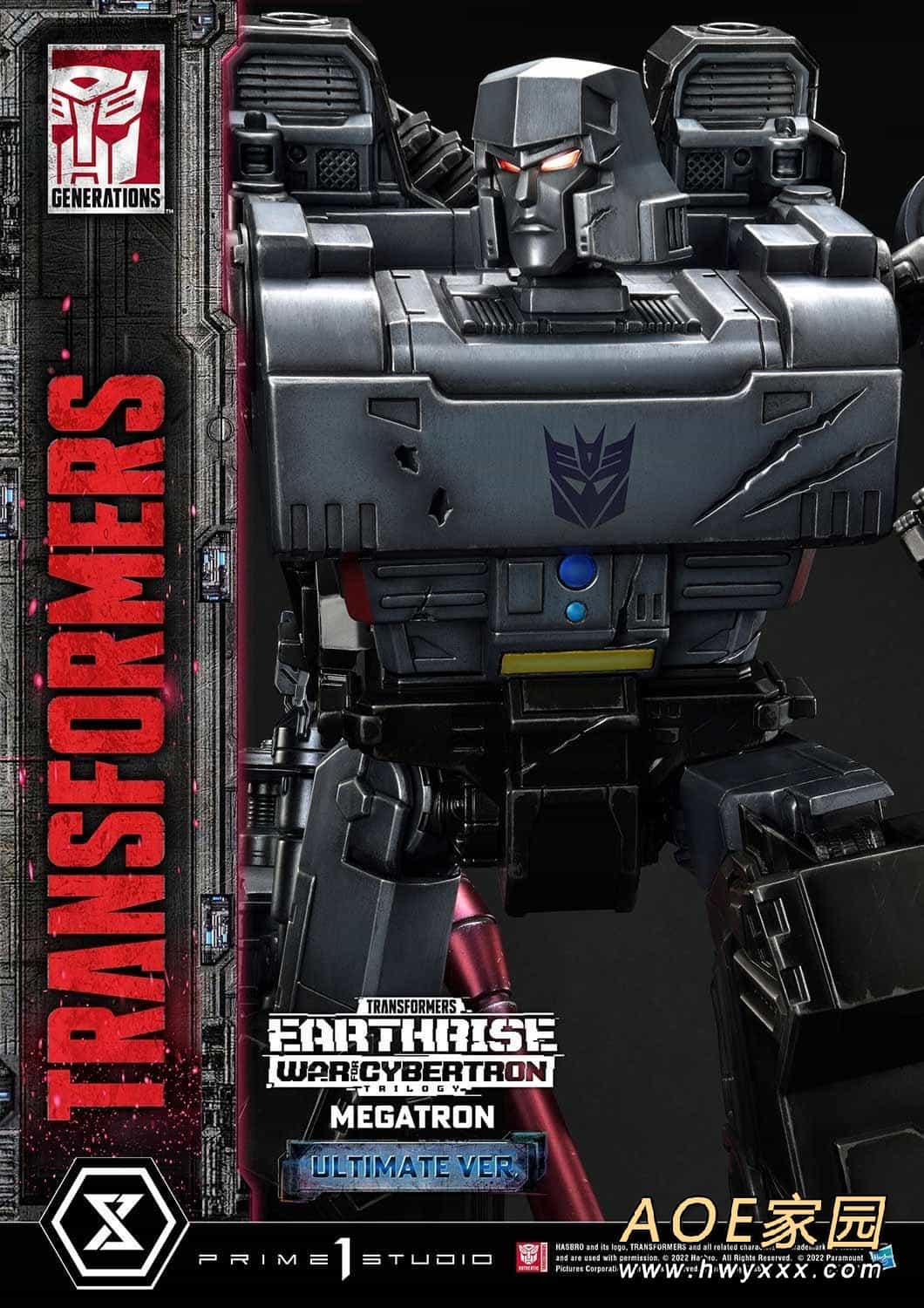 P1S《变形金刚：赛博坦之战》威震天雕像终极版 售价1849美元