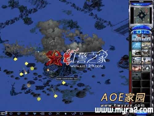 红警2闪电风暴一次性解决对方主基地绝招 图四