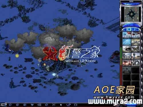 红警2闪电风暴一次性解决对方主基地绝招 图五