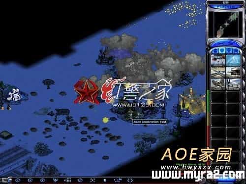 红警2闪电风暴一次性解决对方主基地绝招