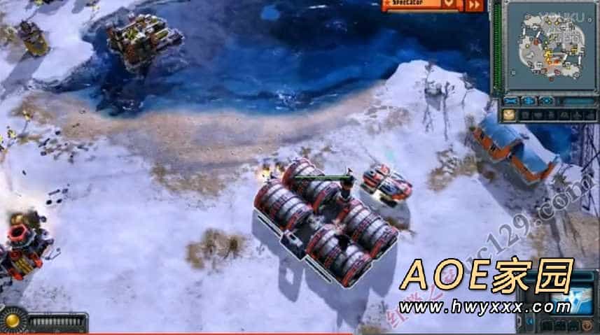 红色警戒3战况播报：WalfTheWolf vs Zokker