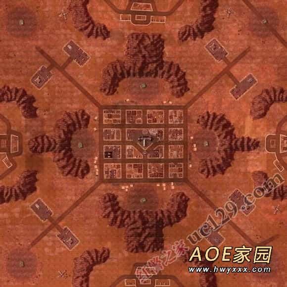 命令与征服3地图 新埃及中部末日大战