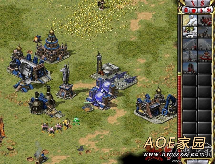 红色警戒2兵临城下4中文版战斗场面