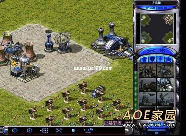 红警地图《water font oil》