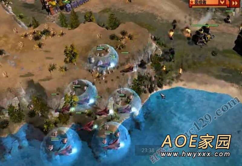 红色警戒3视频播报:老鼠(A)vs TXC(E) JAJA(E)