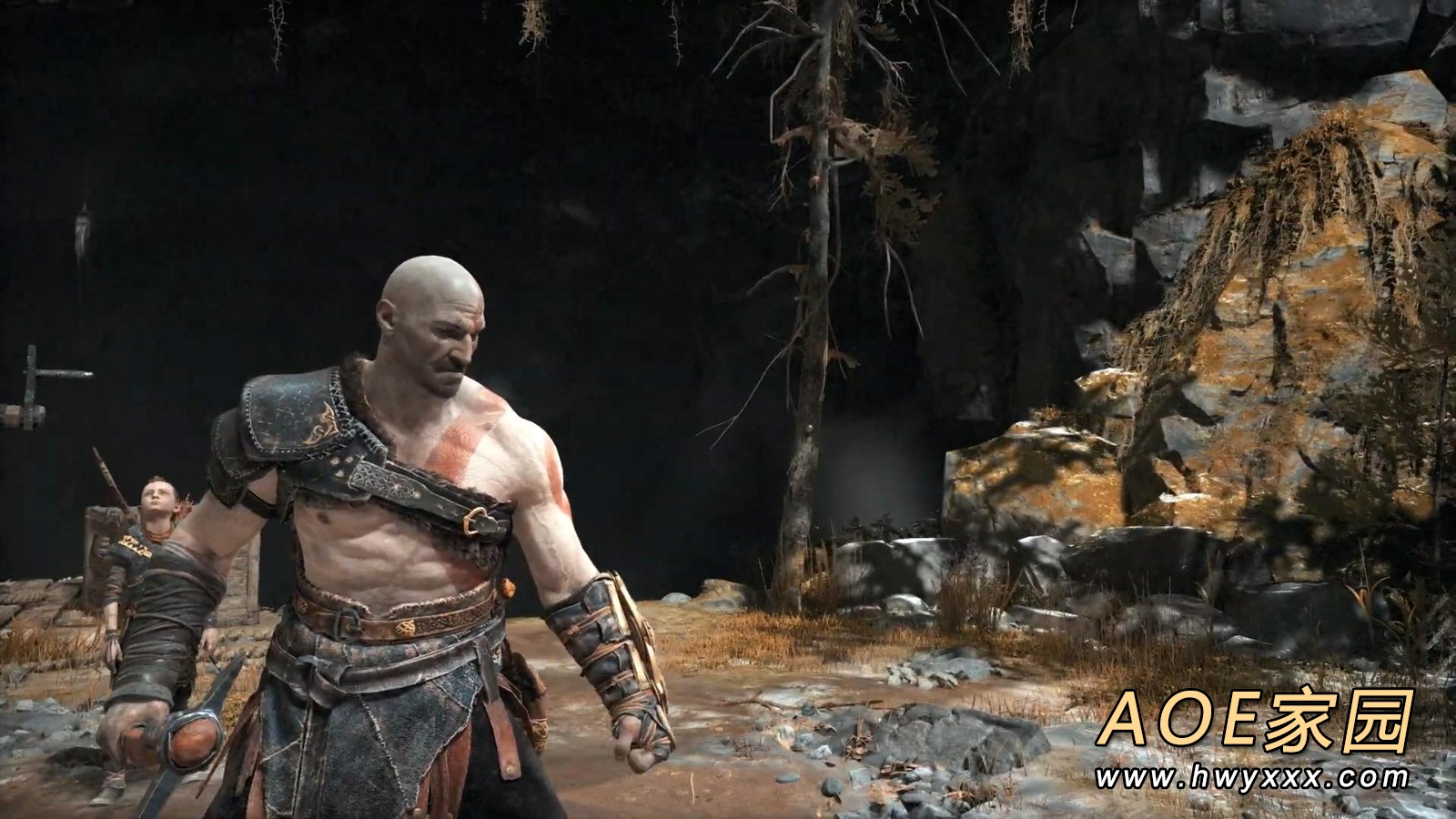 《战神4》PC版Mod去掉奎爷胡子 老父亲更加霸气