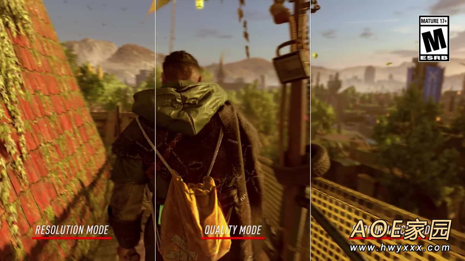 PS5《消逝的光芒2》模式间画质及帧率对比 2月5日发售