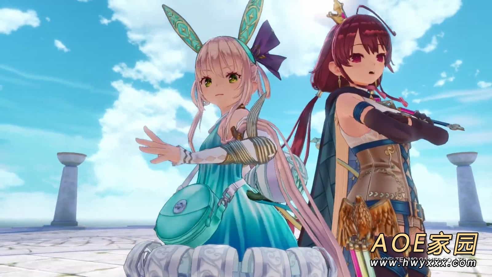 《苏菲的炼金工房2》必杀技演示 普拉芙妲&拉米洁儿