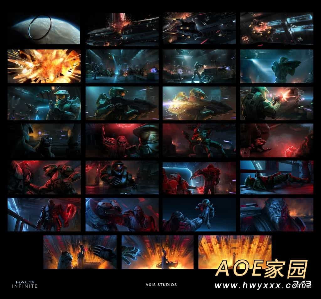 《光环：无限》片头CG制作公司揭秘幕后