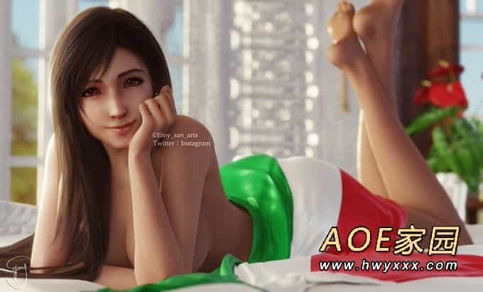 FF7成人动画乱入议会让网友疯狂二创 蒂法成意大利新女神