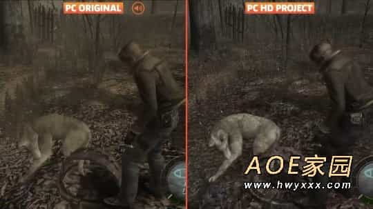 《生化危机4》高清画质MOD对比PC原版效果演示