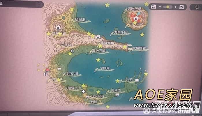 《宝可梦传说阿尔宙斯》黑夜鬼火分布图分享