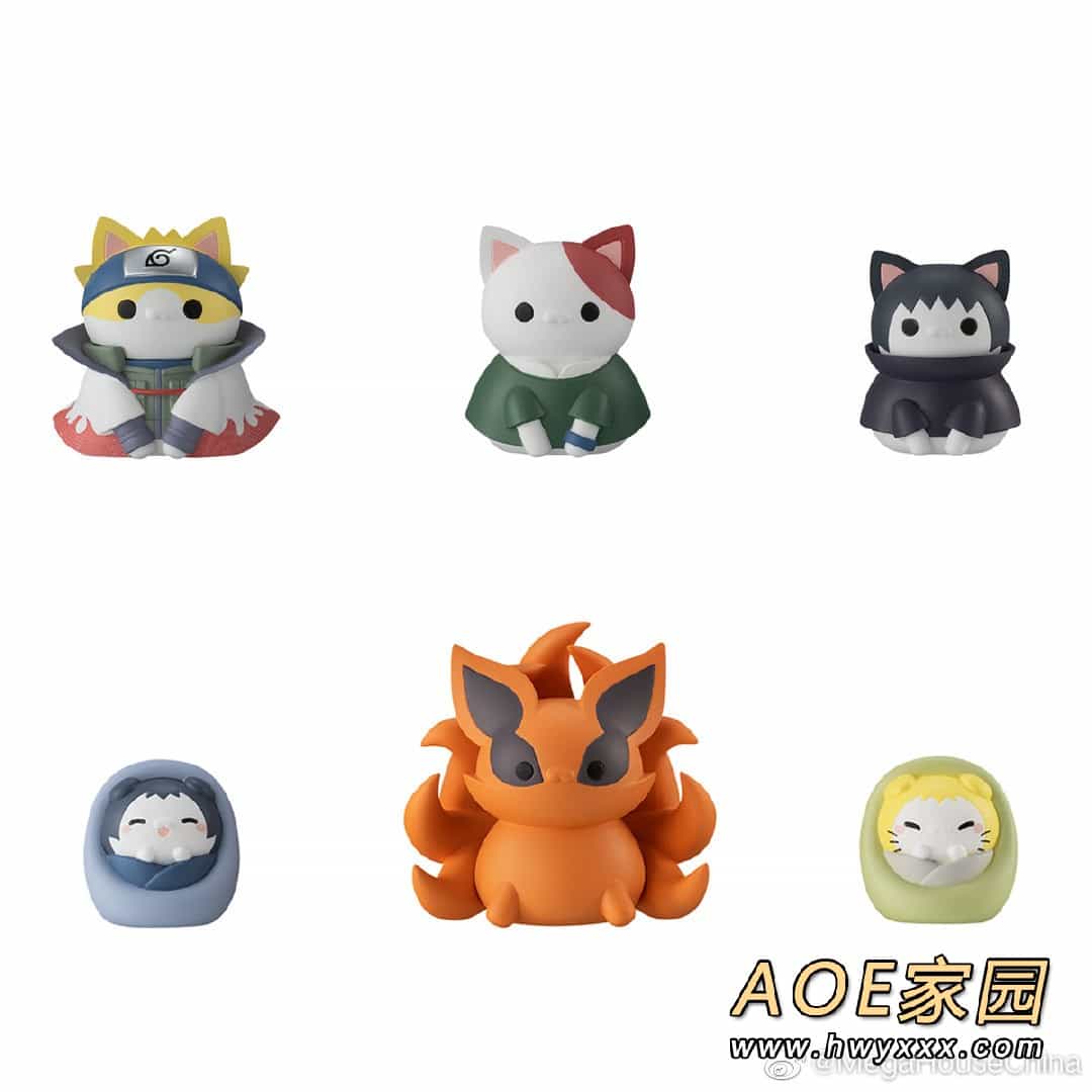 Megahouse火影忍喵手办公布 今年7月正式发售