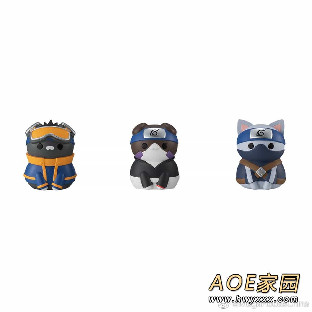 Megahouse火影忍喵手办公布 今年7月正式发售