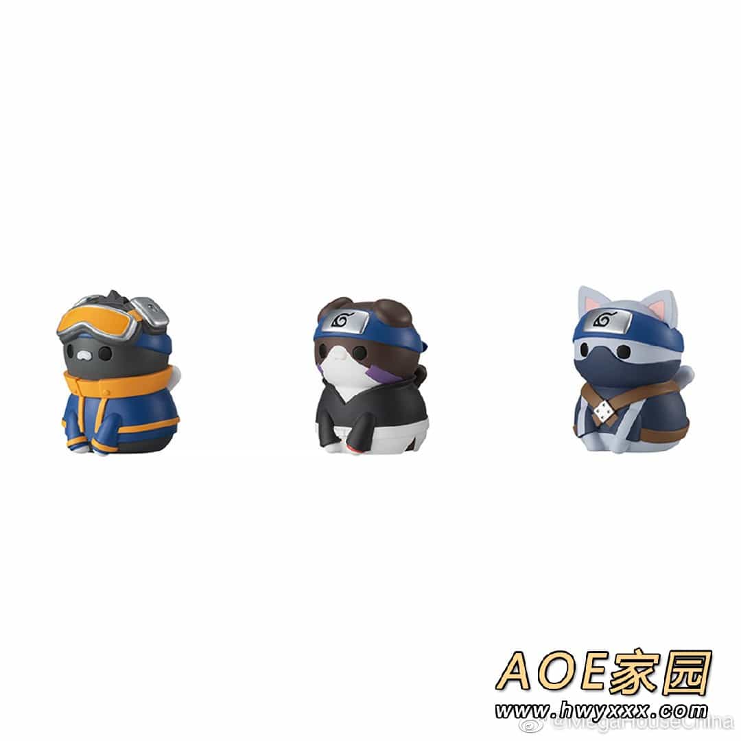 Megahouse火影忍喵手办公布 今年7月正式发售