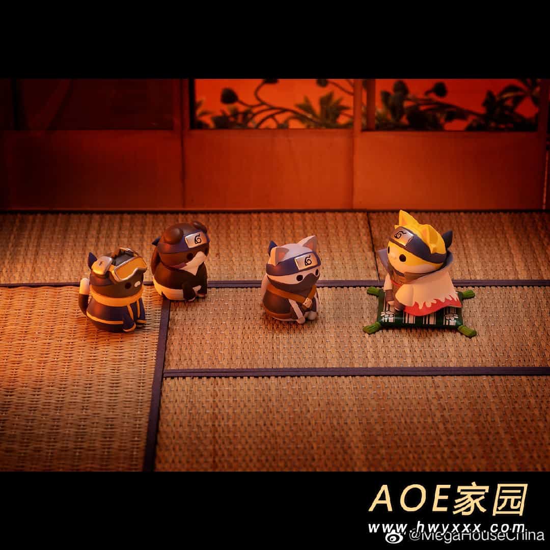 Megahouse火影忍喵手办公布 今年7月正式发售