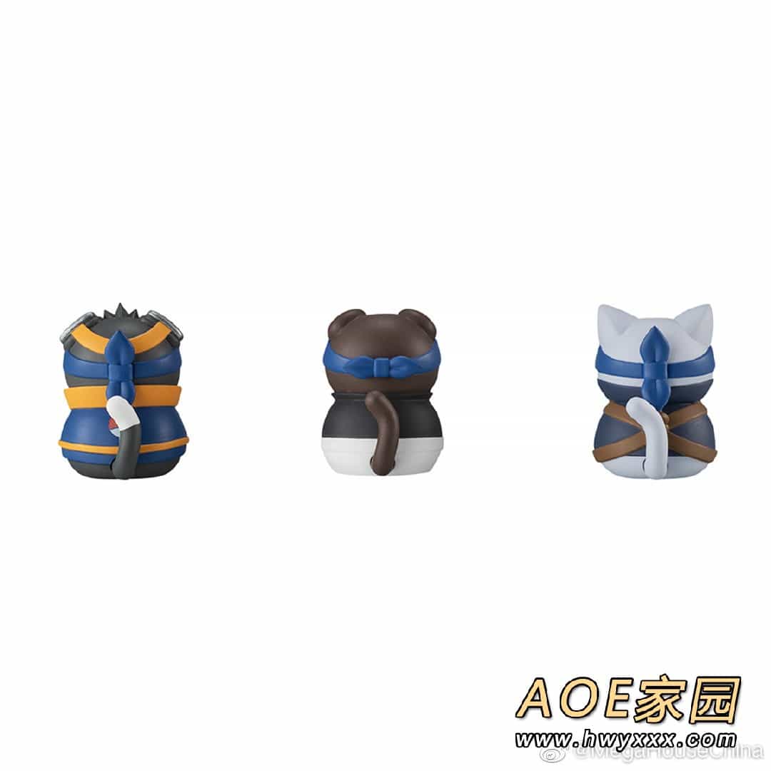 Megahouse火影忍喵手办公布 今年7月正式发售