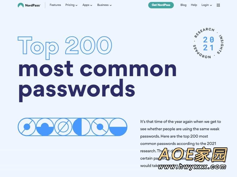 最新社调《2021密码排行》发布 第一位世界通用
