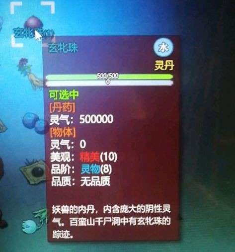 了不起的修仙模拟器玄牝珠