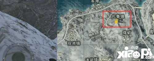 刺激战场雪地地图扎鲁镇卡石头阴人在哪？附位置介绍