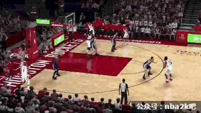 2k18撤步回拉跳投