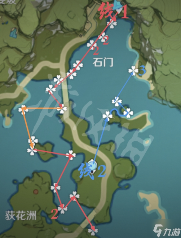 《原神》马尾在哪采集 马尾采集路线