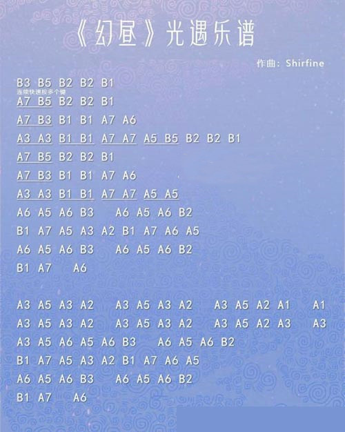 光遇琴谱数字简单版 好听歌曲琴谱大全