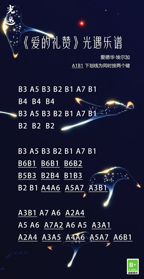 光遇琴谱数字简单版 好听歌曲琴谱大全